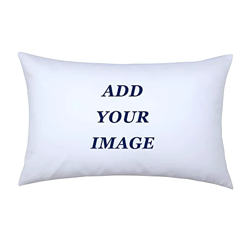 Custom Pillowcase Personalized Throw Pillow Case with Photo or Text Customized Pillow Cover 20X36 Inch Set of 1 1 20 X 36 Inch