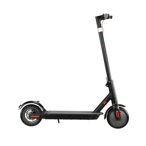 Electric Scooter Adults, Foldable 8.5"/10" Tires E Scooter for Adults, 19 Mph, 350W/500W Motor Fast Scooter, Kick Scooters Max 21 Miles Long Range for Commuting, Heavy Duty E-Scooter S1-Blac