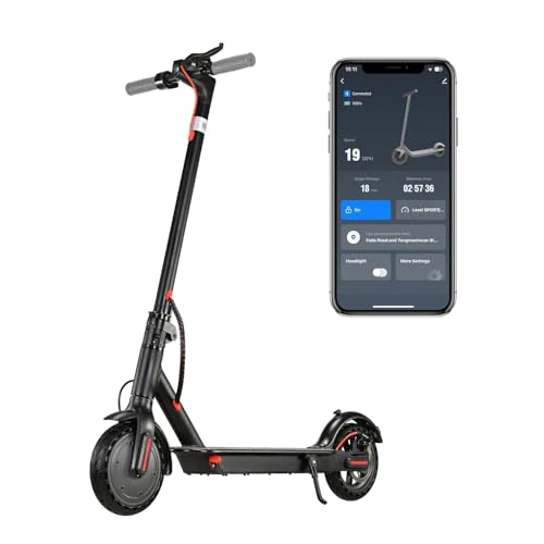 Electric Scooter Adults, Foldable 8.5"/10" Tires E Scooter for Adults, 19 Mph, 350W/500W Motor Fast Scooter, Kick Scooters Max 21 Miles Long Range for Commuting, Heavy Duty E-Scooter S1